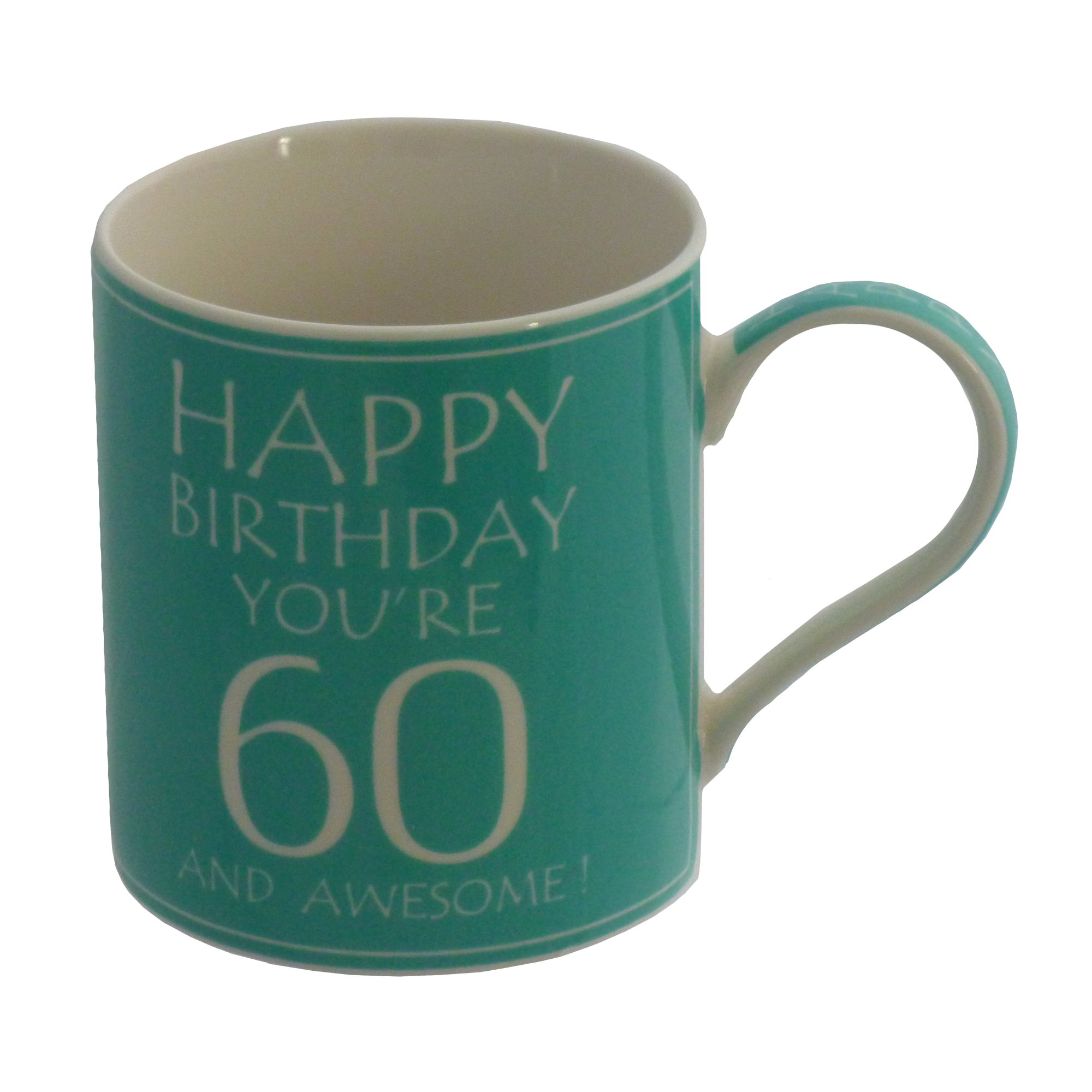 Lesser & Pavey White Awesome 60Th Birthday Mug
