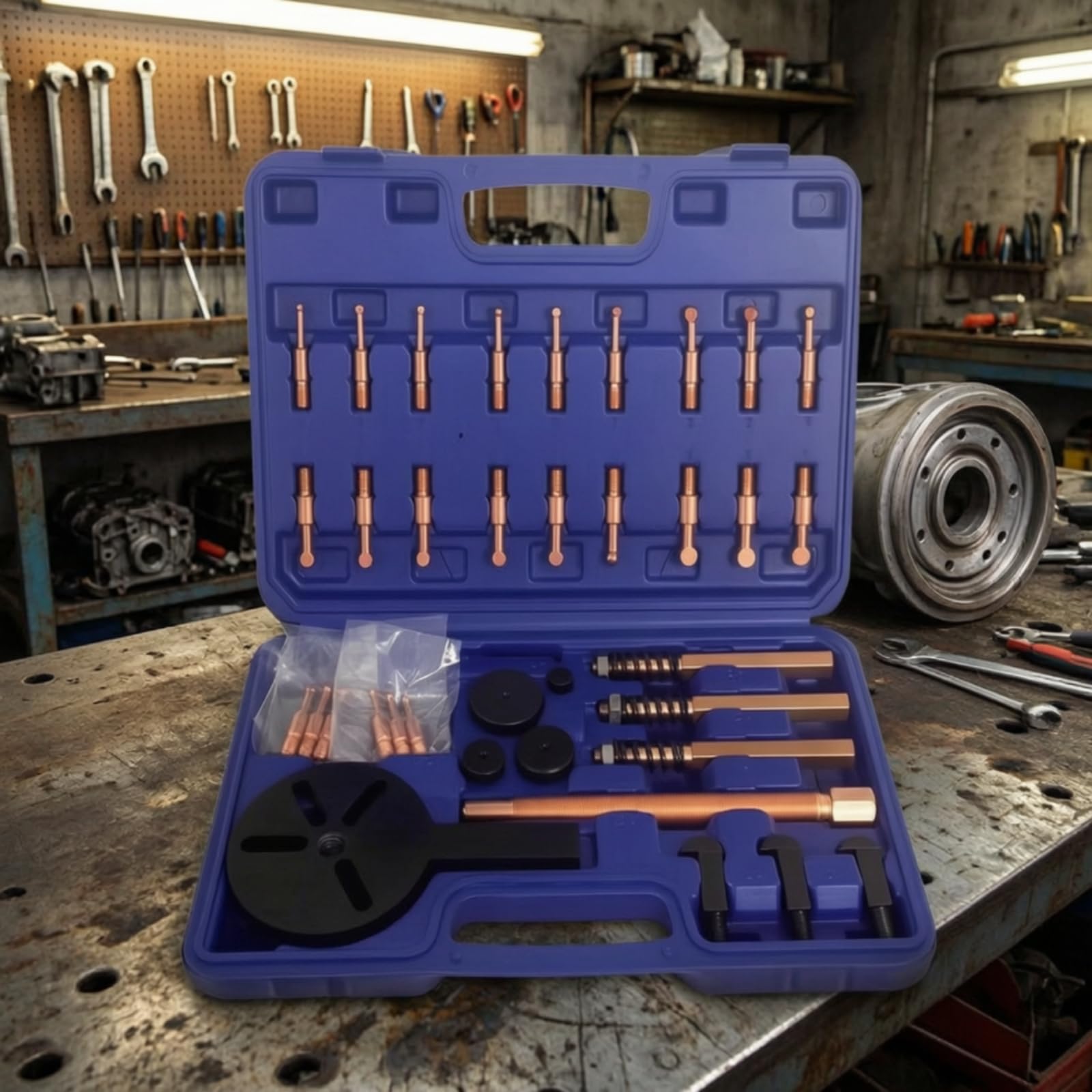 Kit Estrattore Cuscinetti Professionale Estrattore di Cuscinetti Multifunzione Utensili per Meccanici