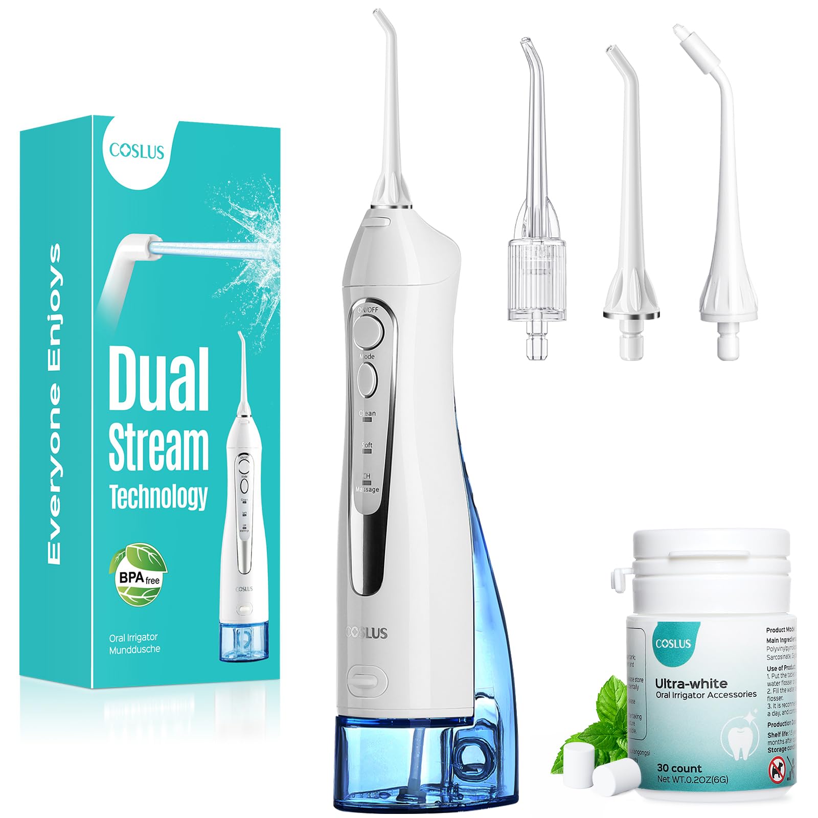 COSLUS ADA Water Flosser - Professional Dental Pick -13