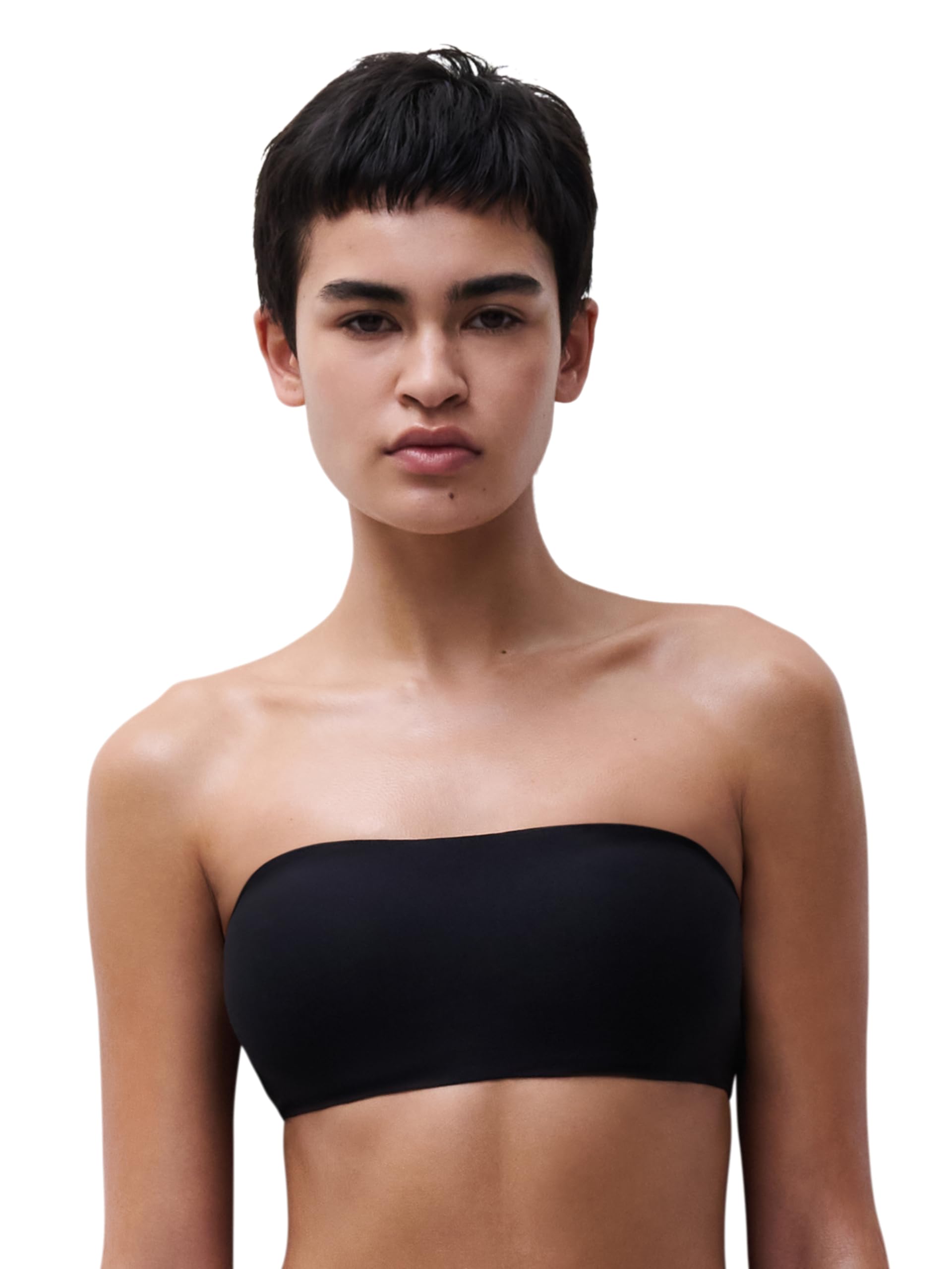 Chantelle Women's, SOFTSTRETCH, Padded Bandeau, Women's invisible lingerie, Black, XS-S
