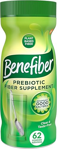 Miniatura 2 de Benefiber Suplemento diario de fibra prebiótica en polvo para salud digestiva y suplemento de fibra prebiótica con probióticos para la salud