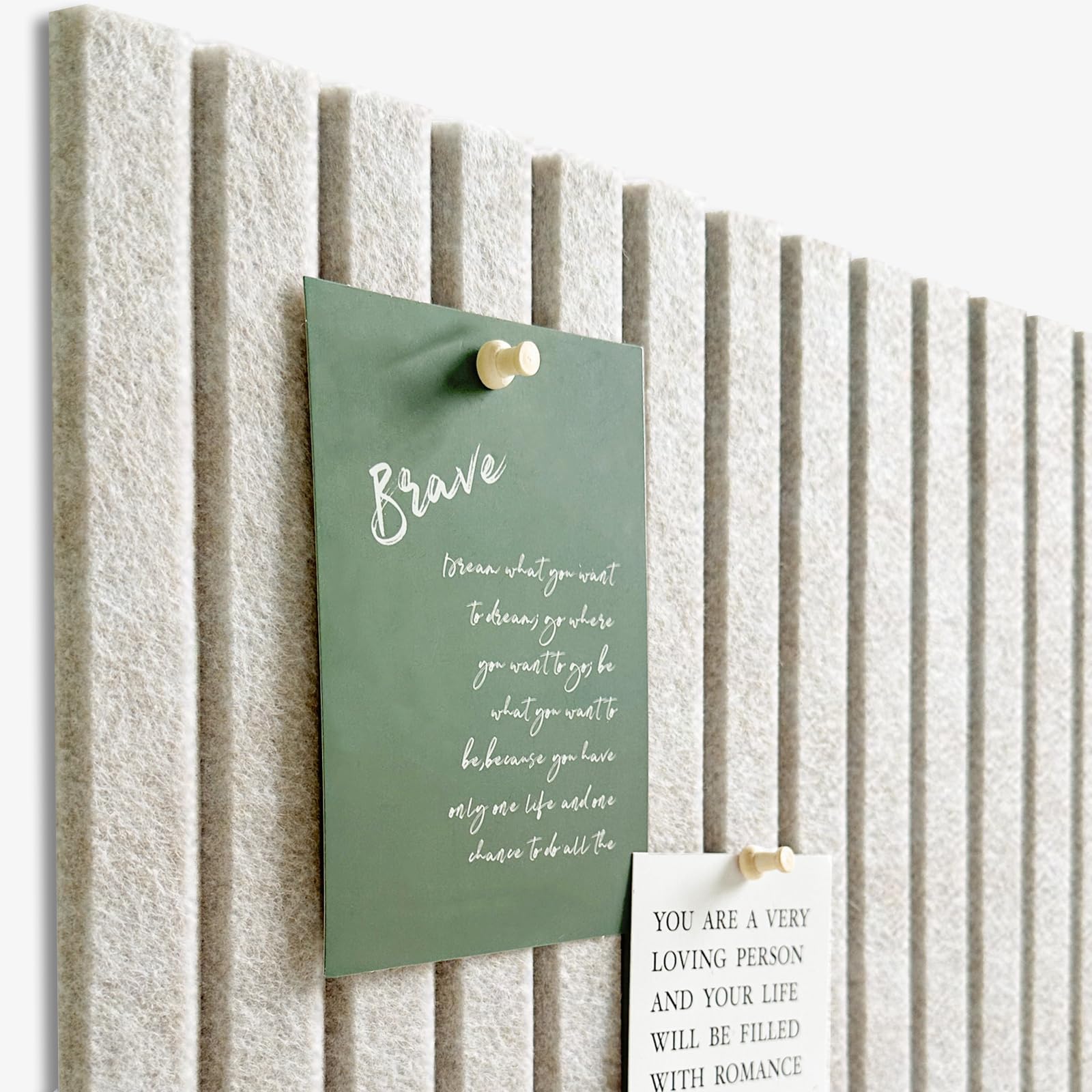 Cuadro de fieltro grande para oficina (120 x 60 cm, 8 paneles de pared de fieltro con adhesivo y tachuelas, pizarra fotográfica/memo/pantalla para escuela, hogar, cocina