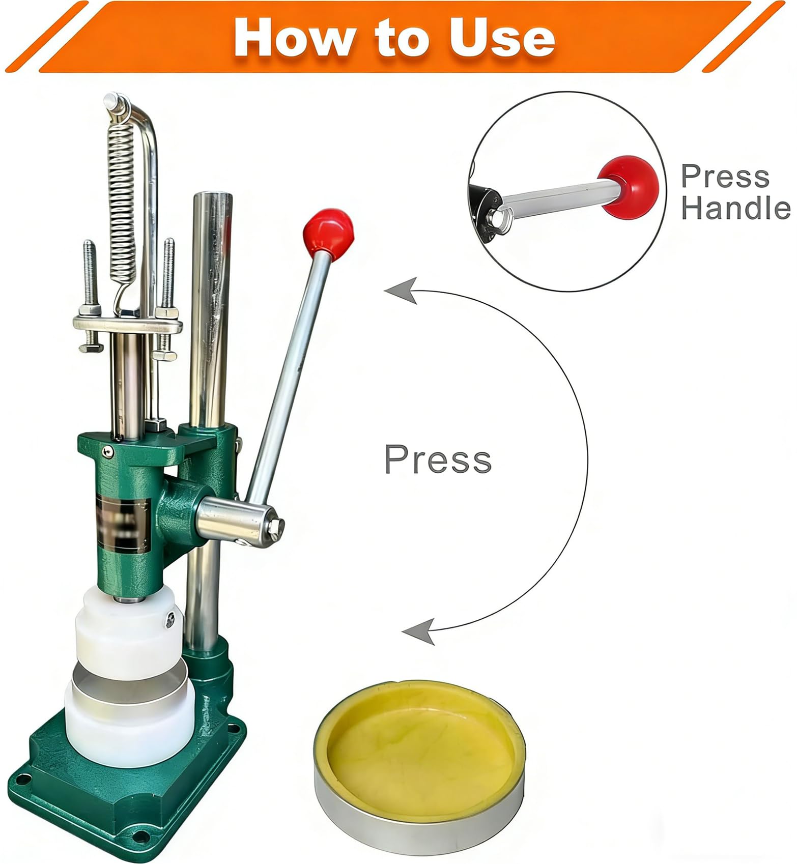 Pressa per crostate all'uovo con 10 stampi, strumento manuale per crostate di crema pasticcera, per preparare crostate all'uovo, torte, biscotti crêpe e crostate di formaggio