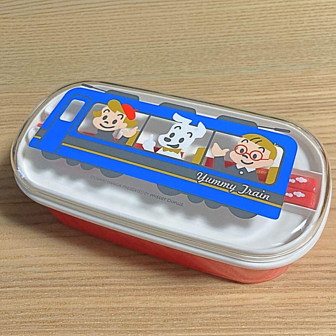 未使用　オサムグッズ ランチボックス 元気が出るBOX ミスド　昭和レトロ Amazon.co.jp: 昭和レトロ ミスド オサムグッズ ランチボックス