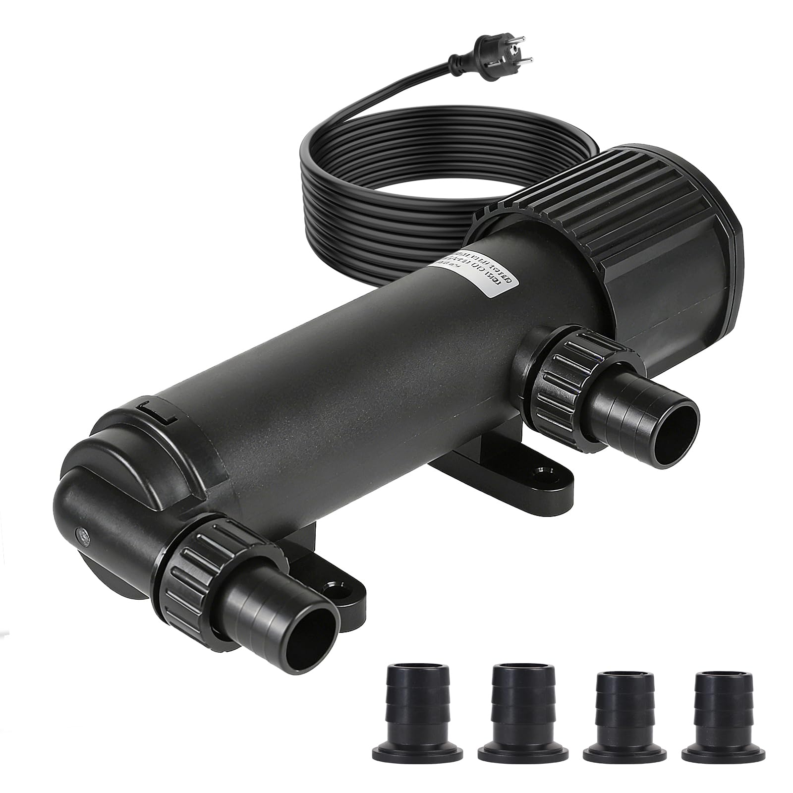 CPROSP UV Teichklärer 1500 l/h 9W UVC Klärer mit UV-Lampe Algenvernichter CUV-209A