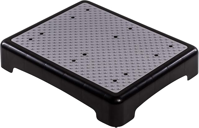 UPP Indoor & Outdoor Half Step Mobility Aid I Portable Step With Double Anti Slip Protection And Drainage I Mobility Step Usable Up To 200 kg