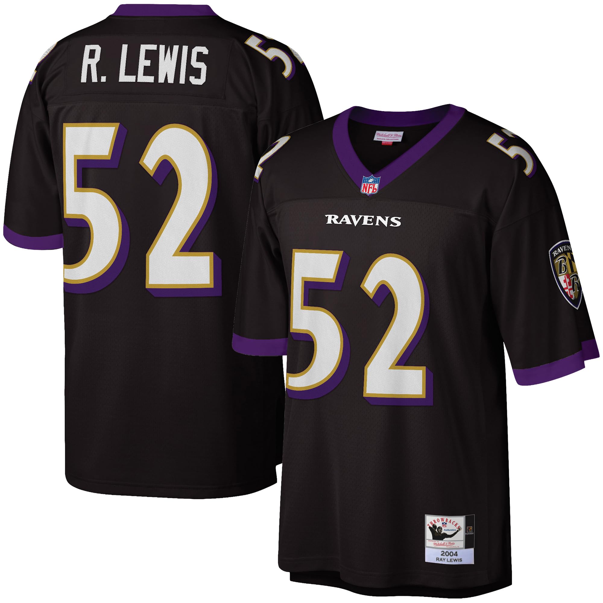 Mitchell & Ness Herren B. Ravens R. Lewis T-Shirt
