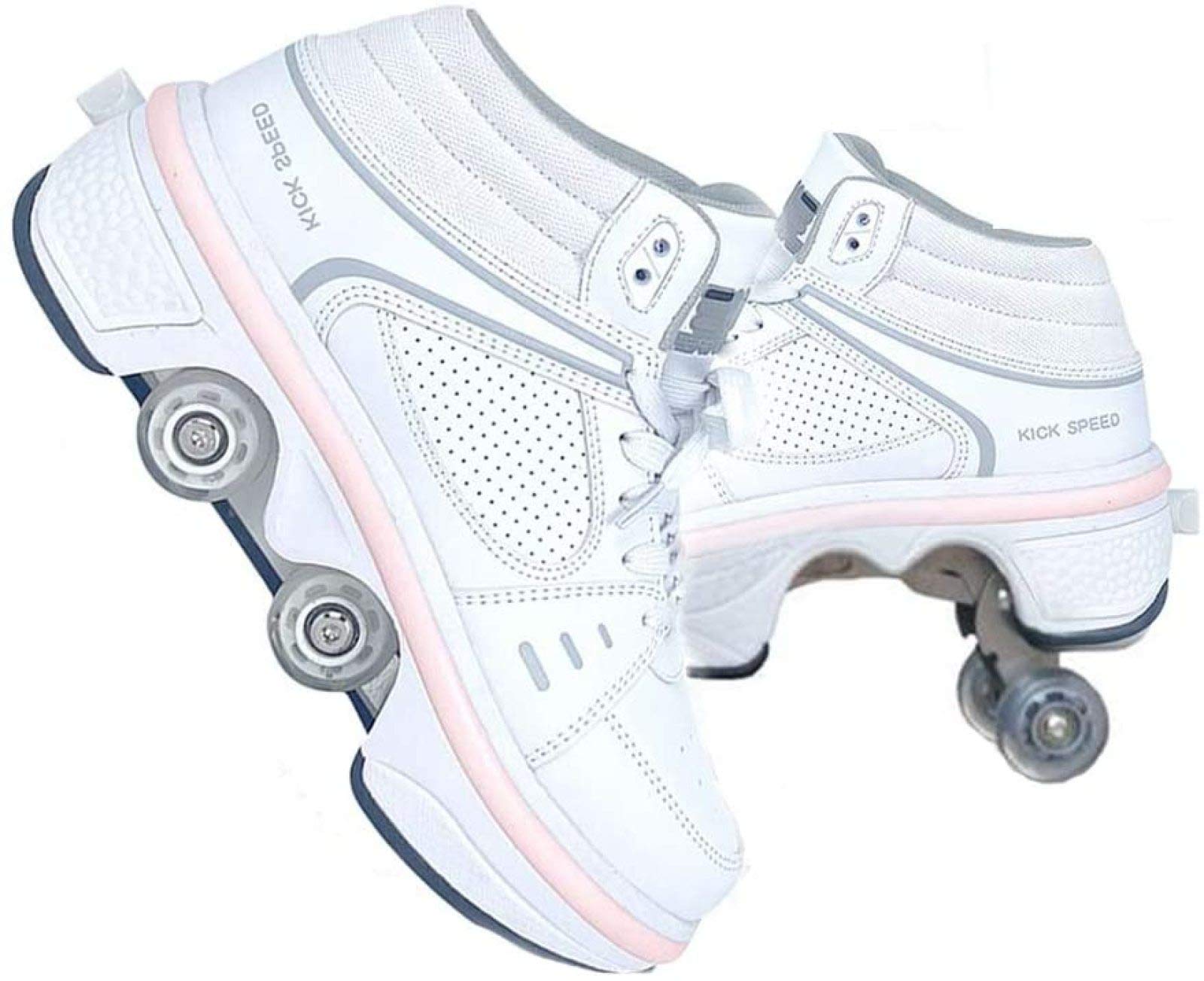 Patines Zapatillas Con Ruedas Y Luces Colloky Colloky Bambas