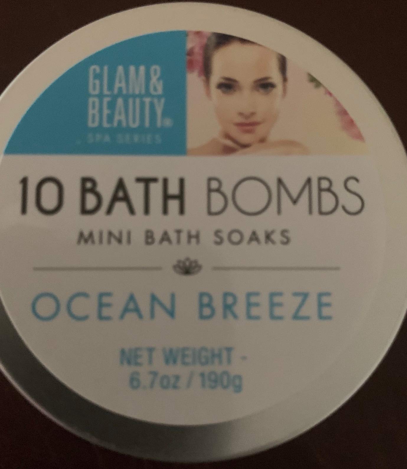 Bath Bombs in Assorted Colors in Countertop Display