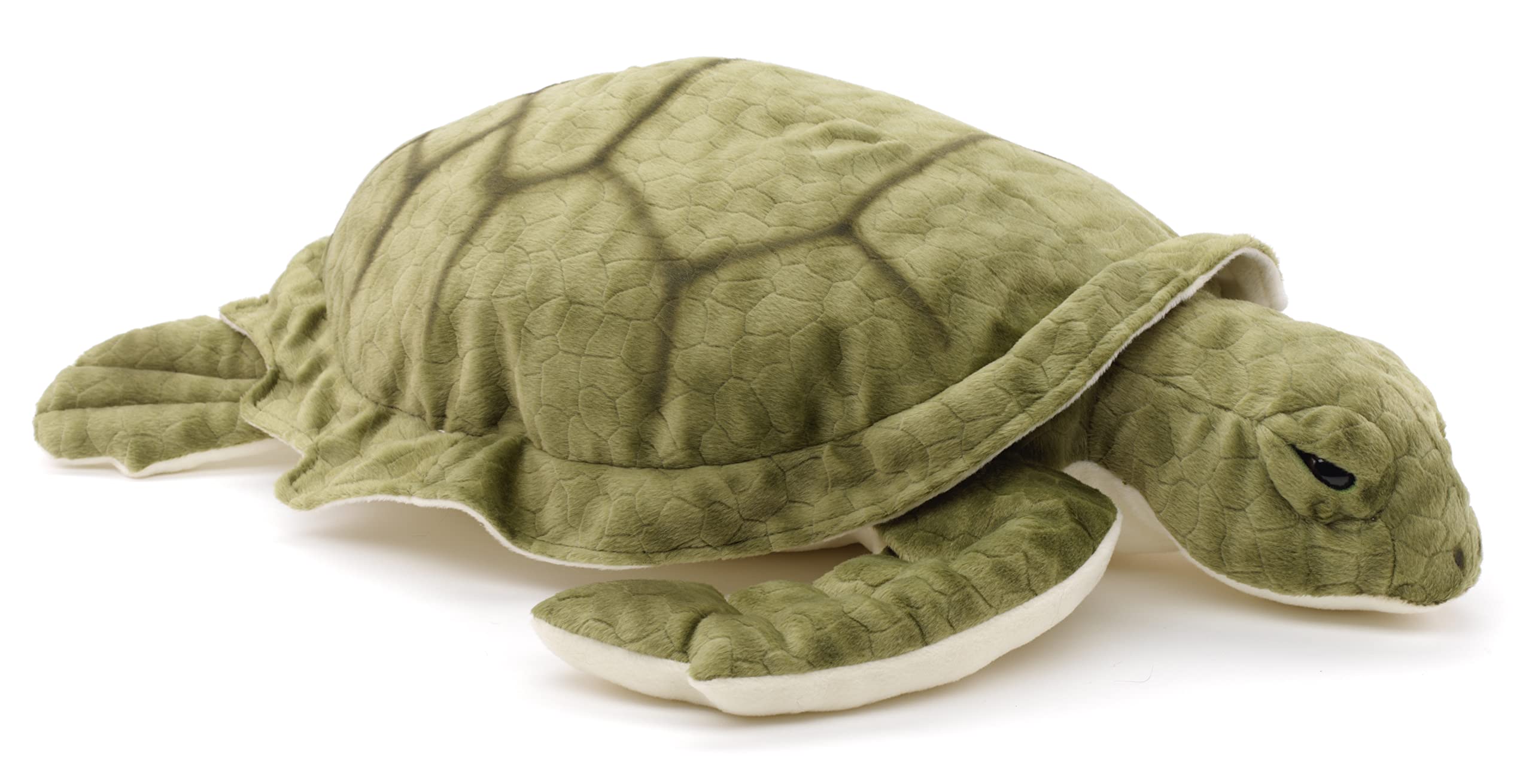 Uni-Toys - Grüne Meeresschildkröte - 55 cm (Länge) - Plüsch-Schildkröte - Plüschtier, Kuscheltier