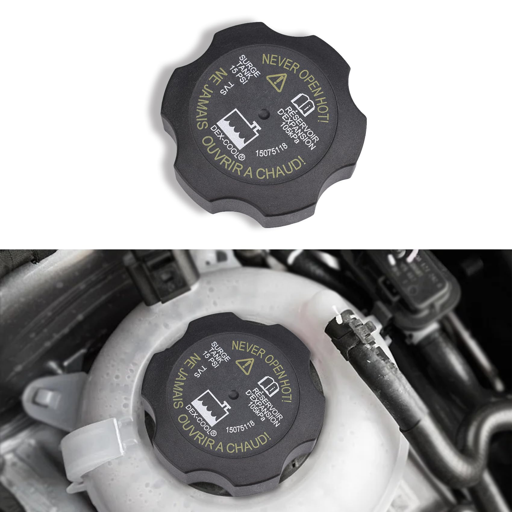 Car Radiator Cap Radiator Cap (4lb); 1937 48 Car, 1937 51 Pickup