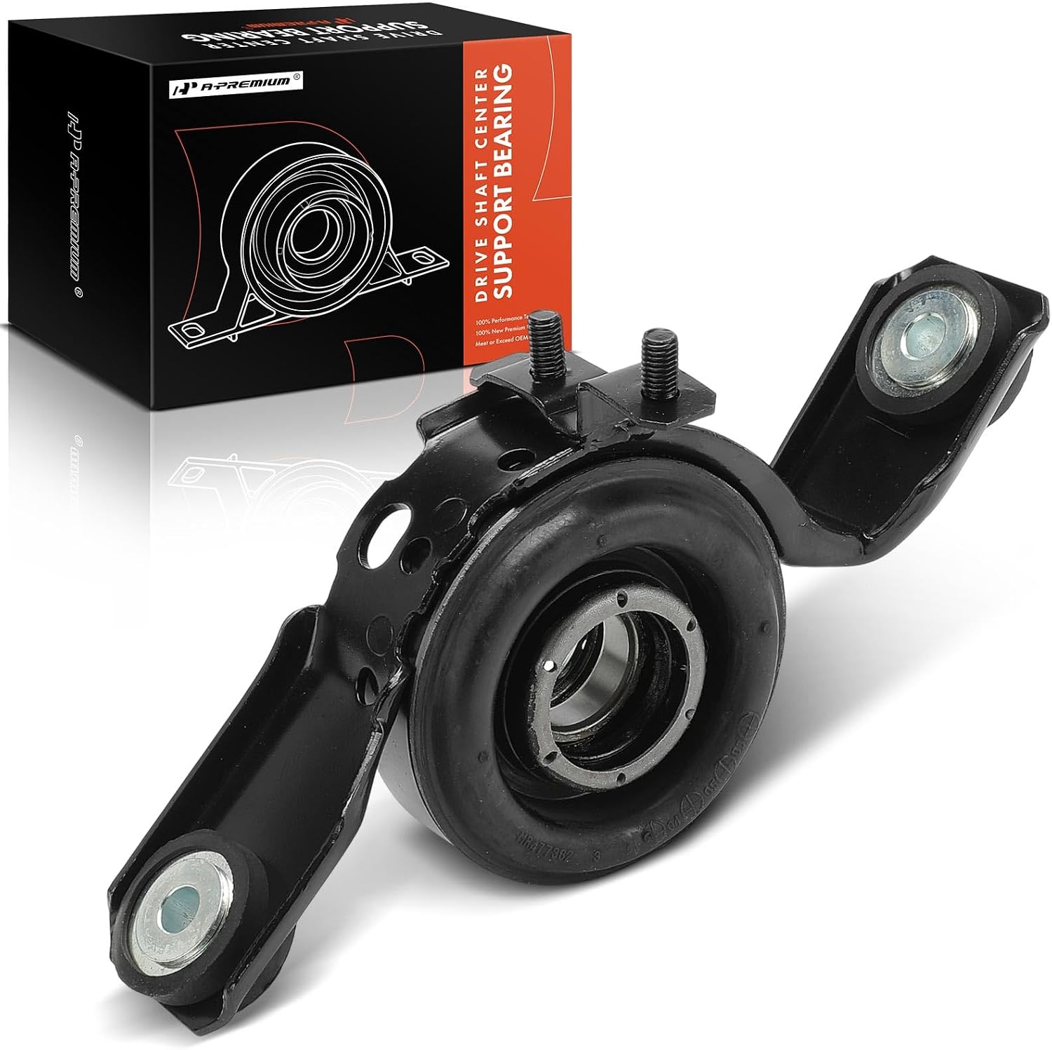 A-Premium Drive Shaft Center Support Bearing Compatible with Mitsubishi Outlander 2003 2004 2005 2006, AWD, Driveshaft Carrier Bearing