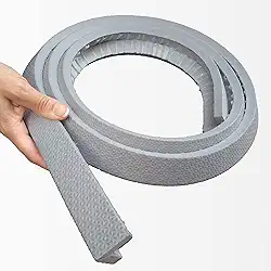 Protetor De Quina Para Móveis - Cantoneira Adesiva Em EVA Com 2 Metros (Cinza)