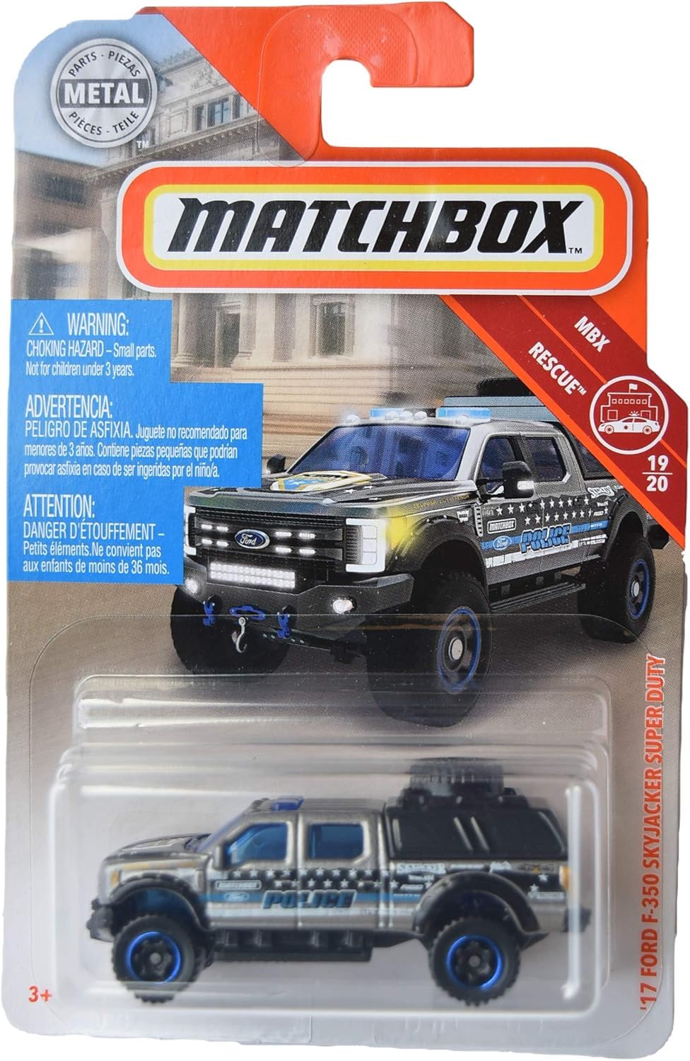 MBX RESCUE, SILVER/BLACK FORD F-350 SUPER DUTY 4/30
