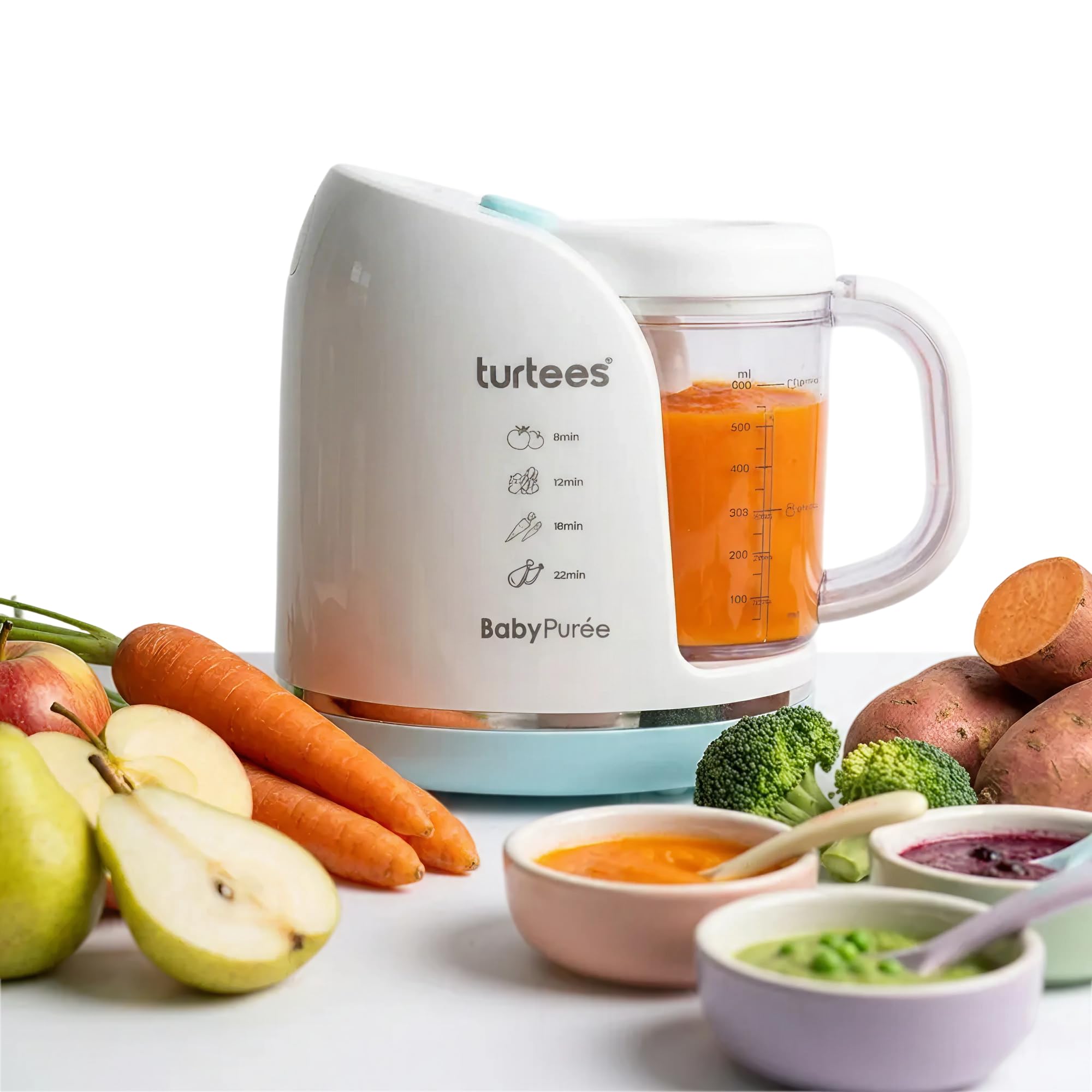 Baby Food Maker 4-in-1 – Steam, Blend, Chop & Defrost Baby Food Processor | One-Touch Operation | BPA-Free | Homemade Baby Puree Maker for Infants & Toddlers-image-46
