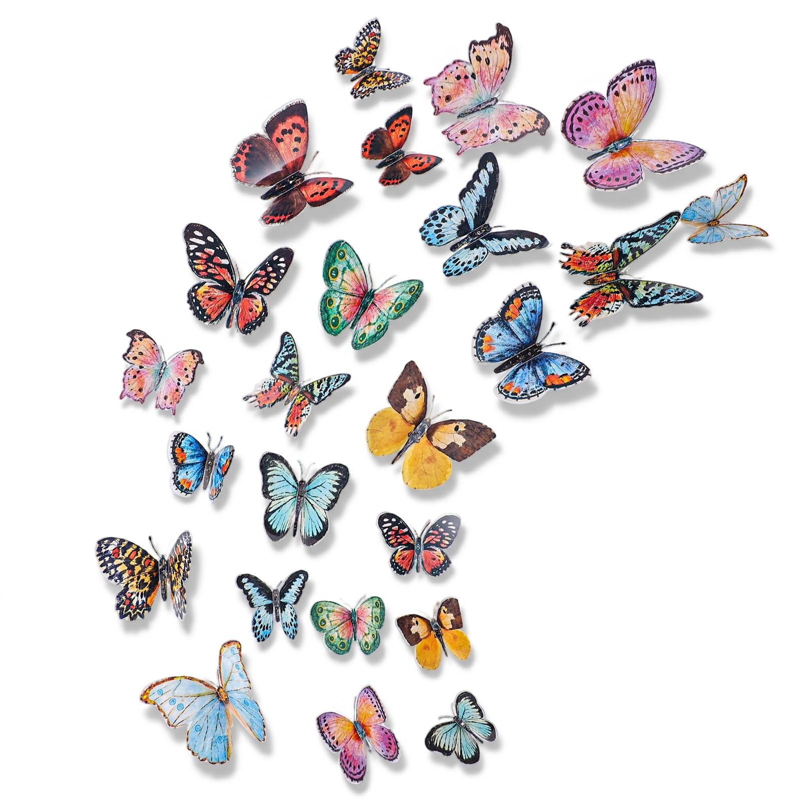 GEEHUA 36PCS Butterflies Wall Sticker, 3D Butterflies Wall Decoration