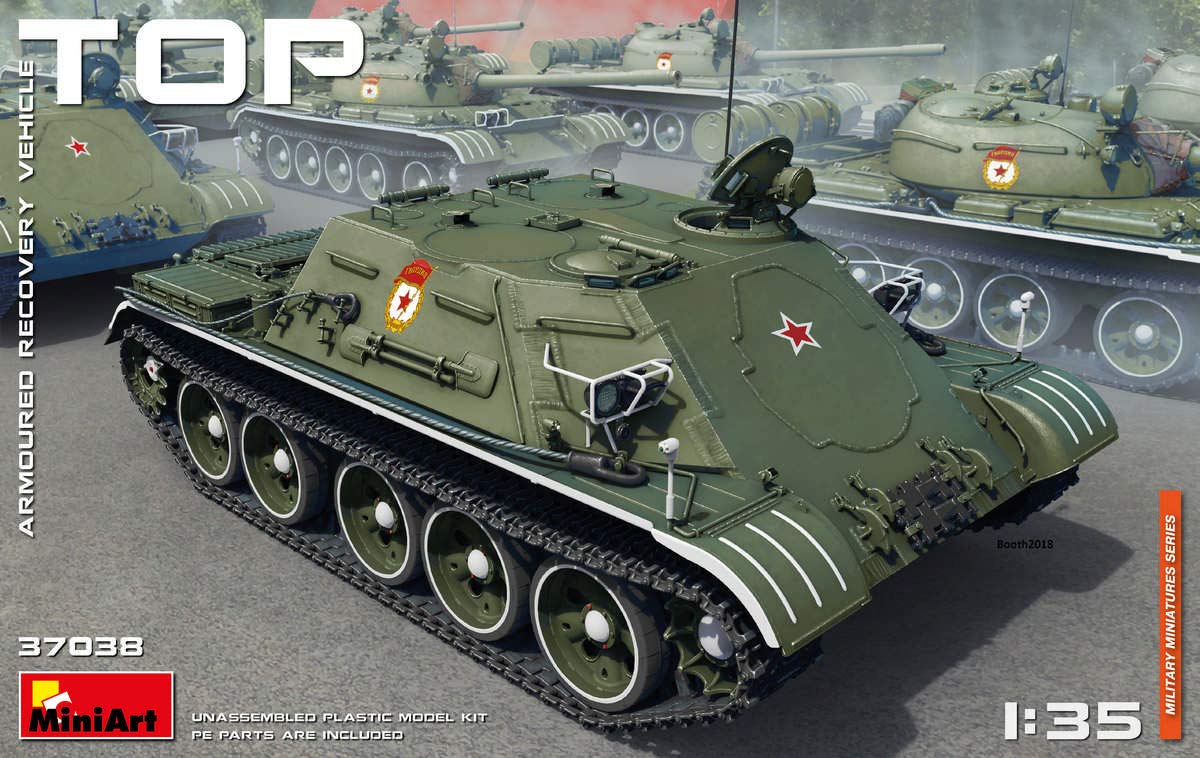 ミニアート(Miniart) 1/35 ソ連軍 T-60(r) 戦車回収車 フル