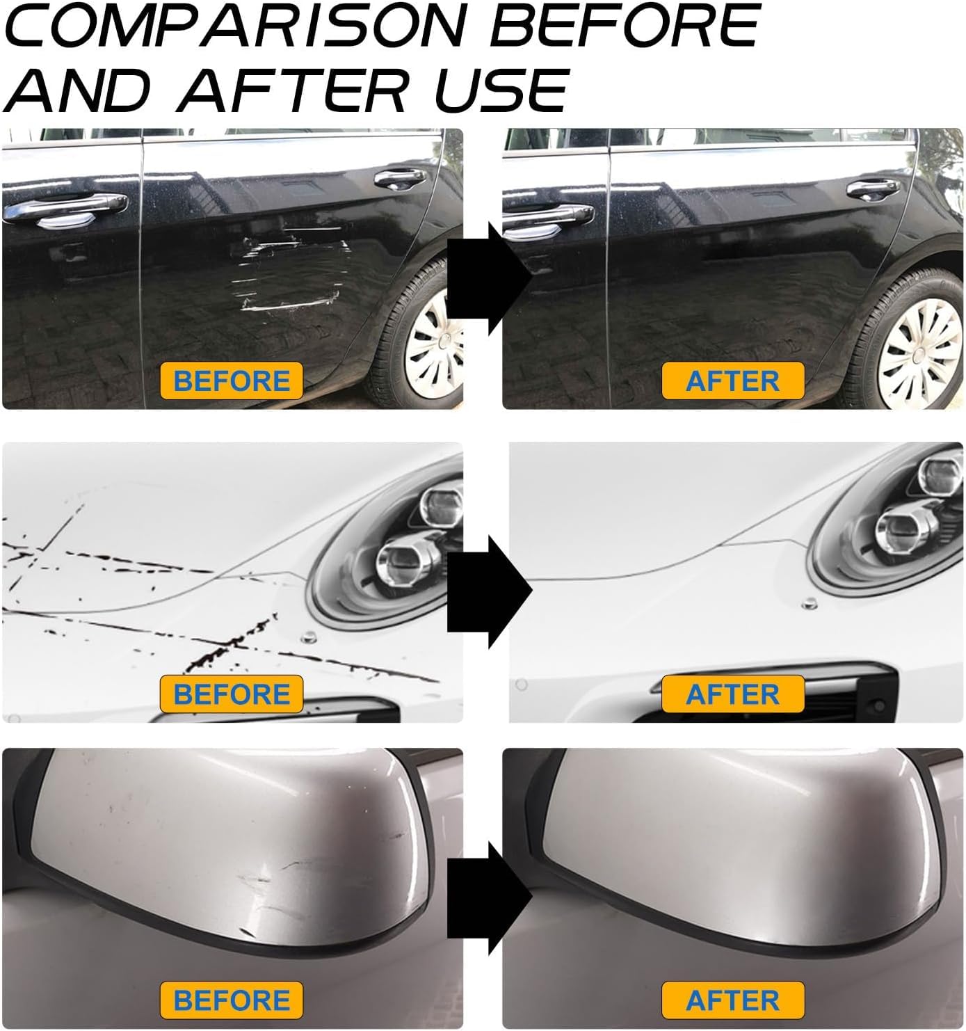 Nuracoat Nano-Autospray, Sofortiger, unsichtbarer Kratzerentferner, Schnellreparatur-Nanospray, Schnelle Lackauffrischung, Lang anhaltender Schutz für alle Autos (1pcs)