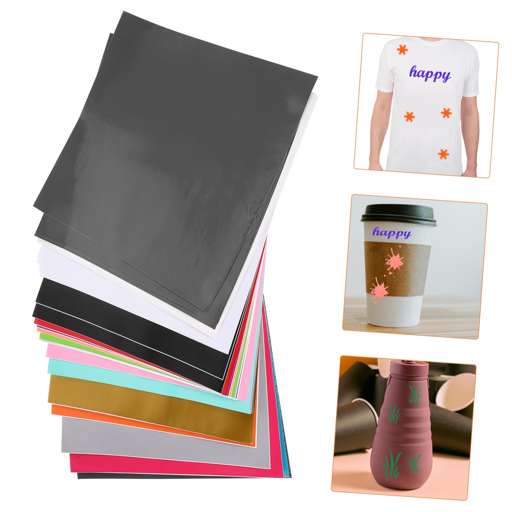 ARTIBETTER 36blätter Thermotransferpapier Für Diy-sublimationsmaterialien T-shirt-transferpapier Geeignet Für Sweatshirts Und Hoodies Zum Übertragen Von Texten Fotos Und Bildern