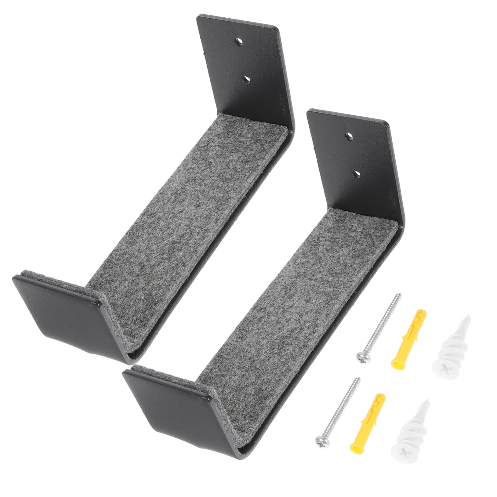 Surfboard Fixing Stand Surfboard Wall Hanger Foam Protection Pads Iron Hooks Sturdy Wall Mount for Home Indoor and Display