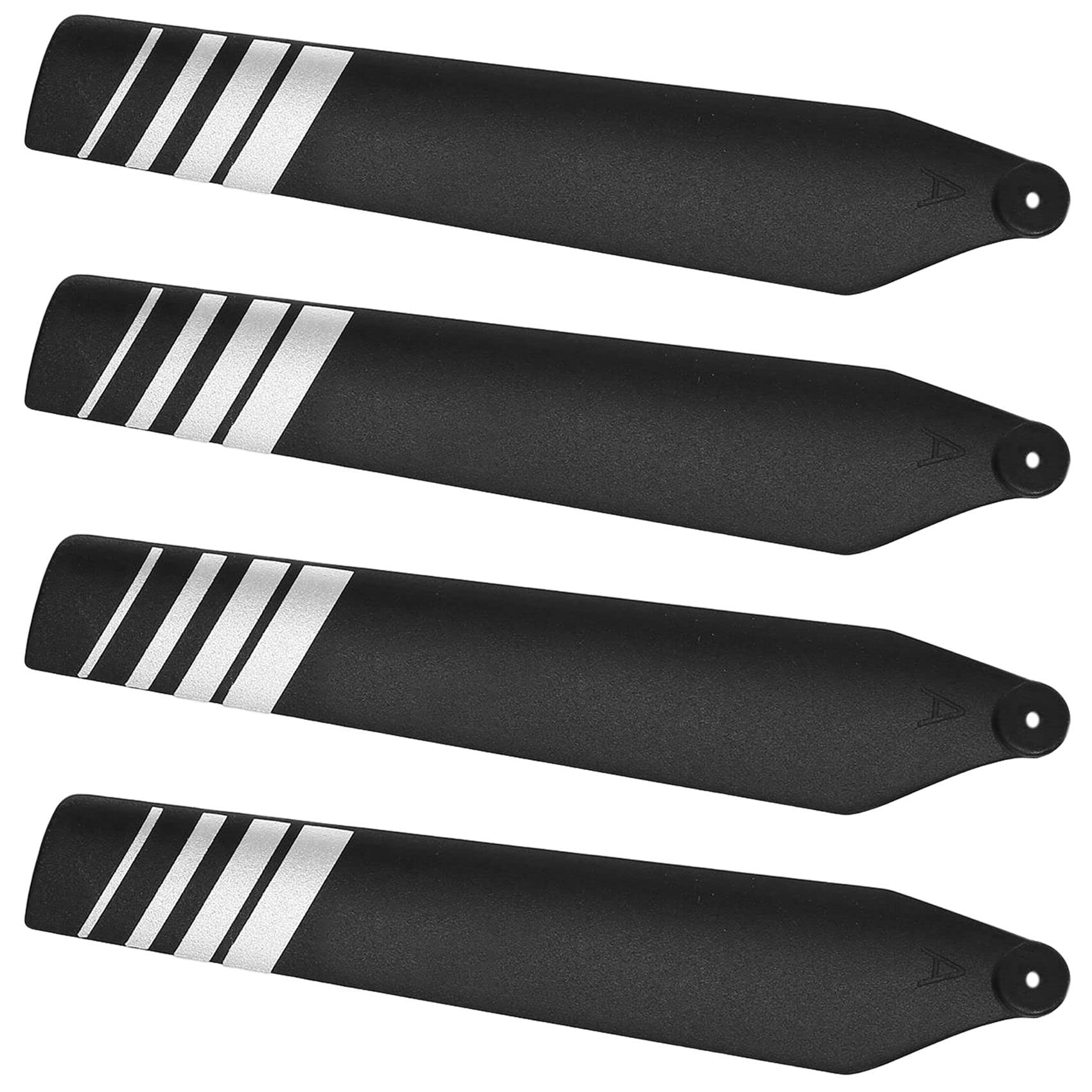 Peukerty 4Pcs C127 Main Blade for Stealth Hawk Pro C127 RC Helicopter Airplane Drone Spare Parts Accessories