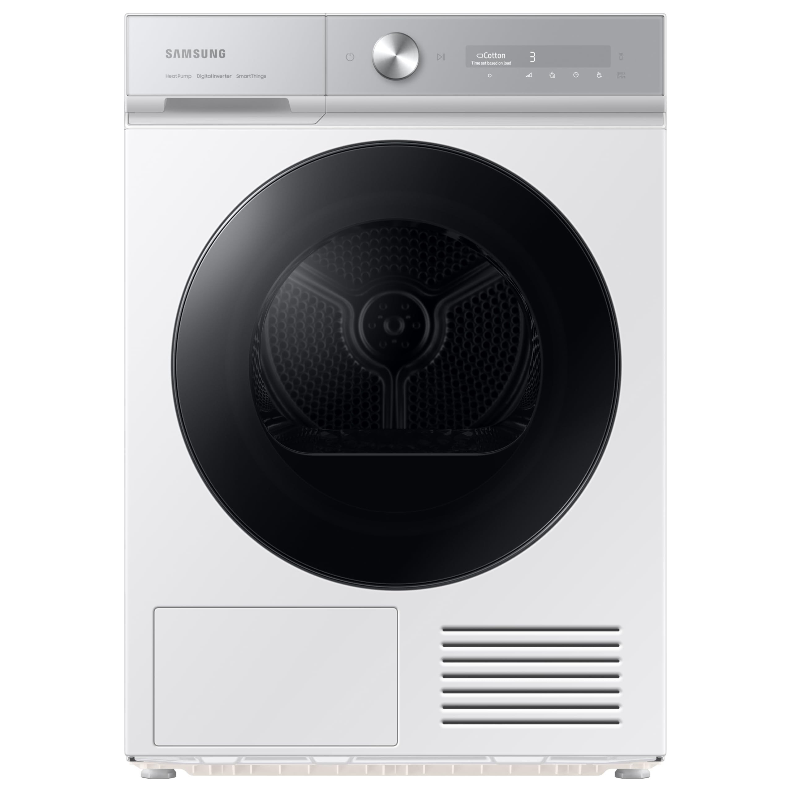 Asciugatrice Samsung DV90BB9445GHAH 9 Kg Bespoke Ai Silentdry Carico Frontale Pompa Di Calore Inverter Wifi Classe A+++ (Ricondizionato)