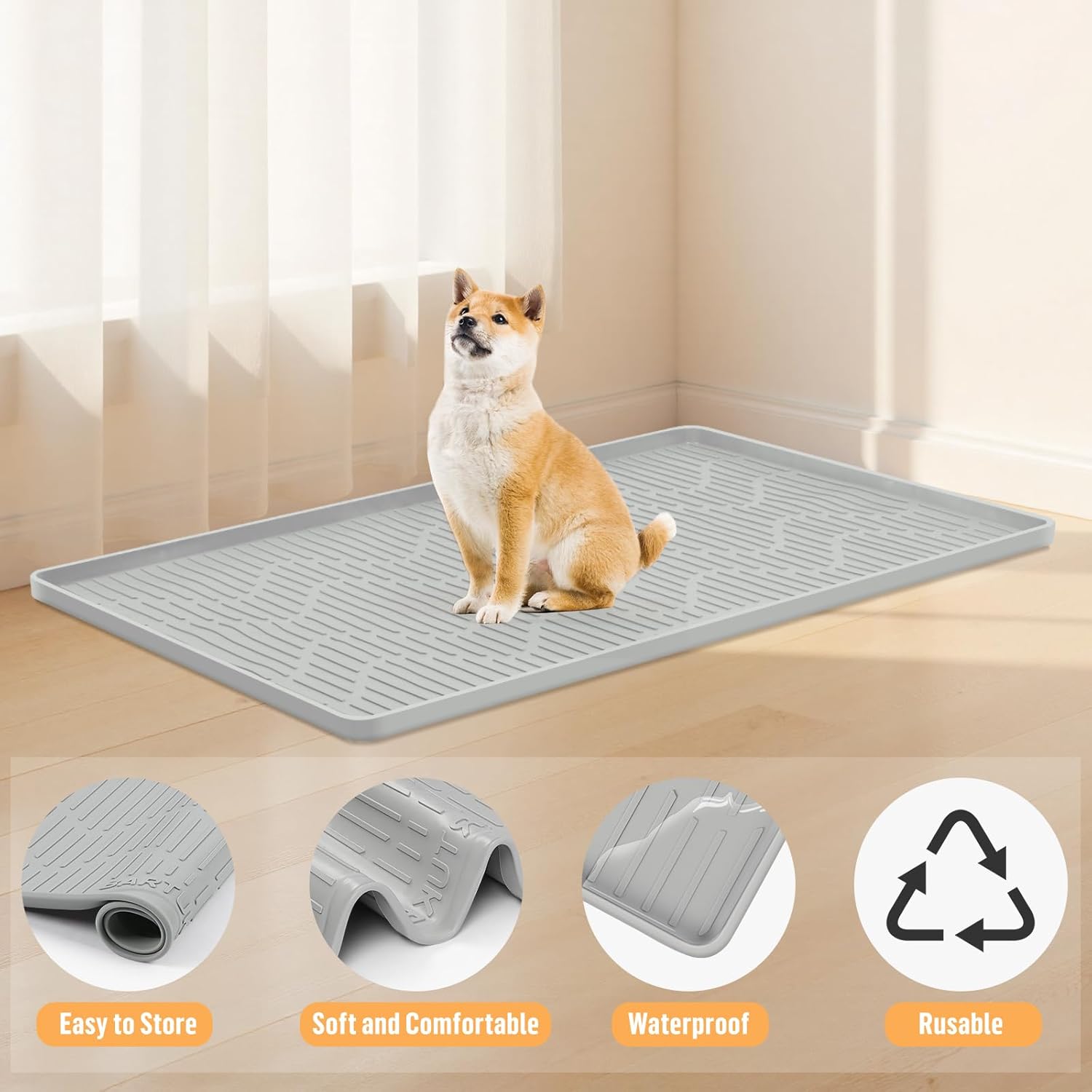 Ultimate Comfort: Review of the Silicone Dog Crate Pad Liner