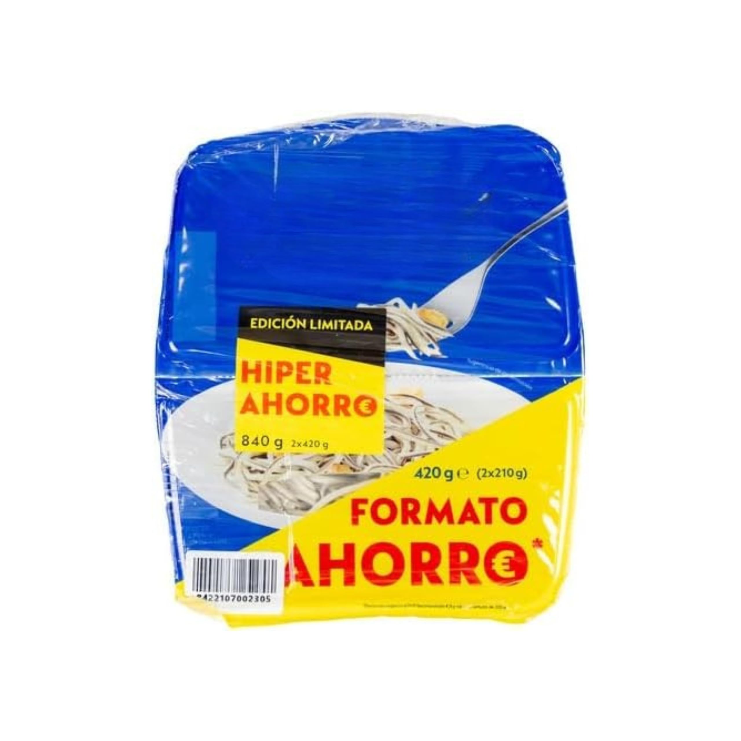 Pack Familiar de Gulas (2x420g) - Formato Hiper Ahorro 840g - Listas para Consumir - Receta Tradicional al Ajillo - Sin Lactosa y Sin Leche - NEXU