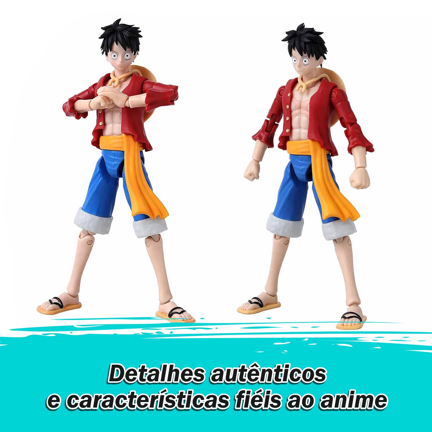 Sunny, One Piece, Anime Heroes, Action Figure Articulado Monkey D