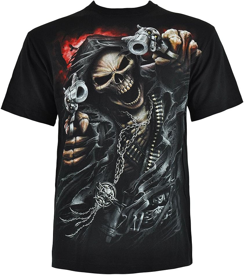 Spiral Direct Unisex-Adults Assassin T Shirt - Large, Black