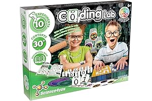 PlayMonster Science4you Coding Lab: 10 Experiments for Kids Coding Education
