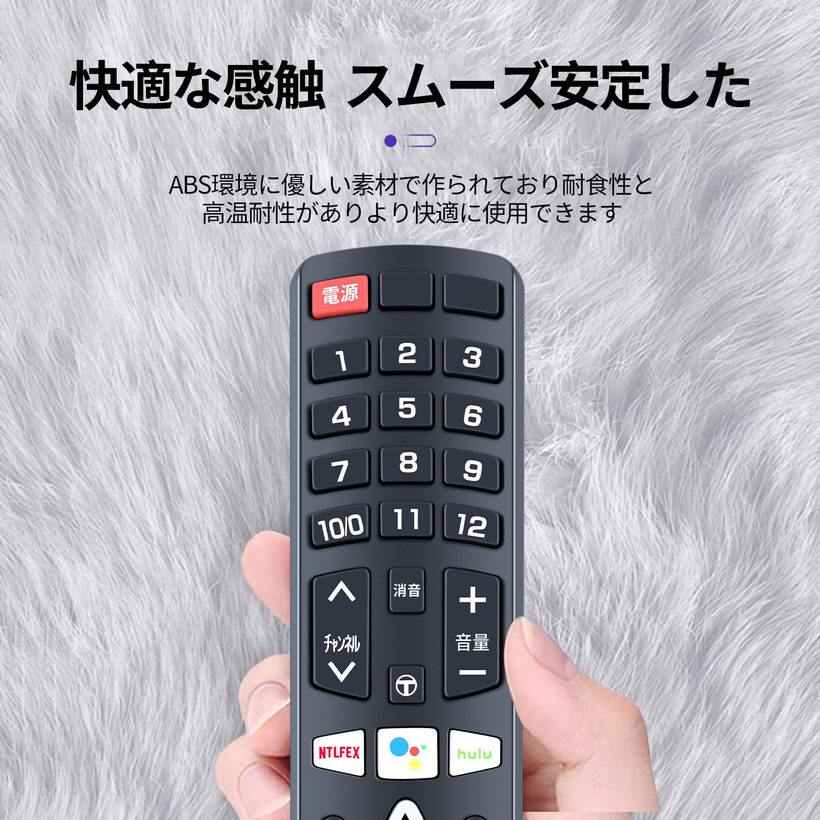 Amazon | テレビリモコン RC310VFJR1 for TCL スマートテレビリモコン