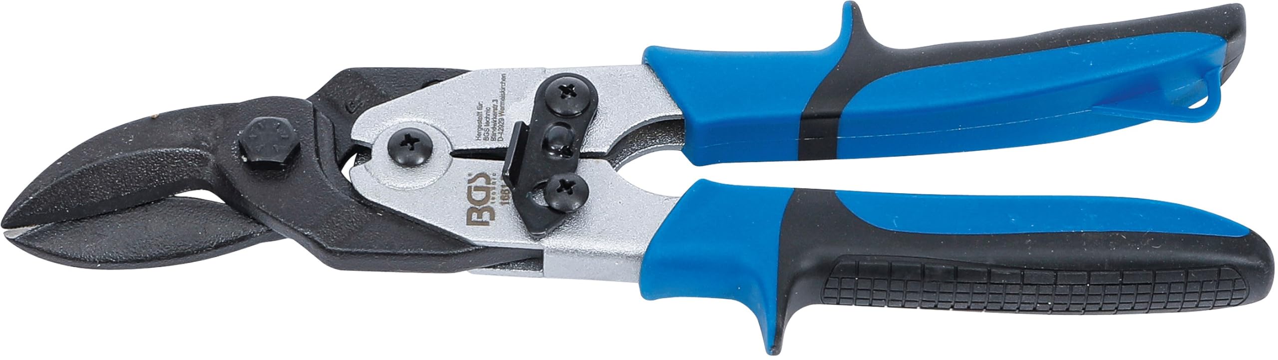 BGS 1681 | Blechschere | rechts / gerade schneidend | 260 mm