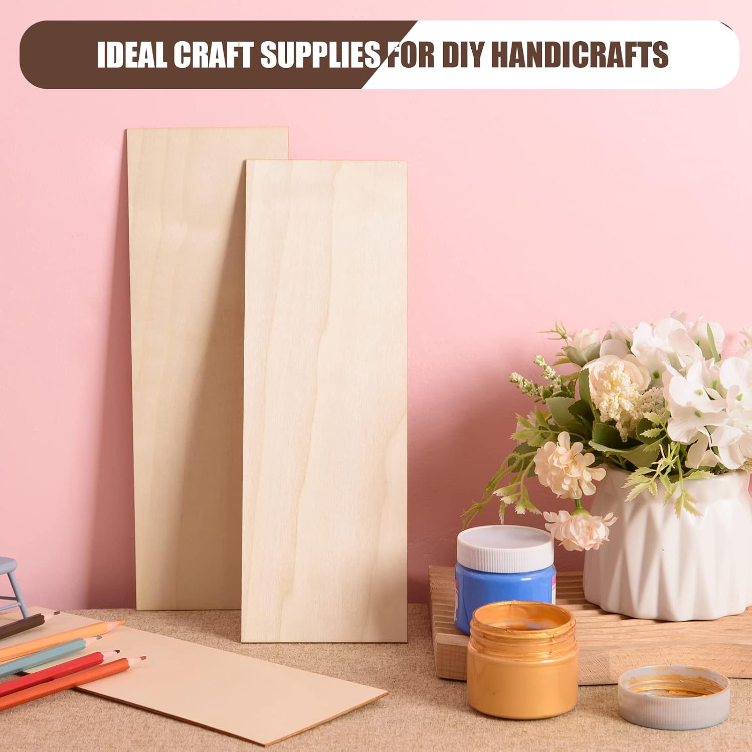 12 Pack Basswood Sheets for Crafts 12 x 4 x 1/8 Inch-3 mm Thick Unfinished Plywood Sheets Thin Craft Wood Sheets Boards for Drawing,Painting, Wood Engraving, Wood Burning,DIY Laser Cutting Projects