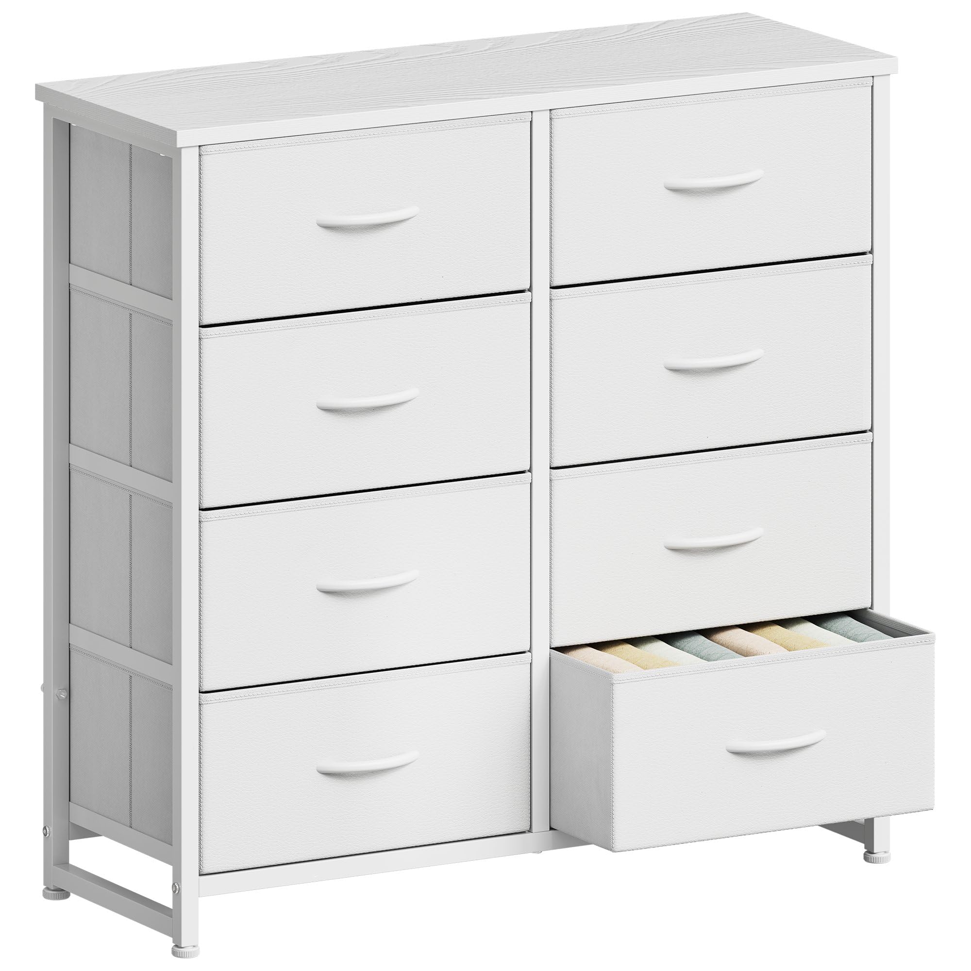 Amazon.co.jp: YeTom Dresser, Chest of Drawers, 4 Tiers, Western