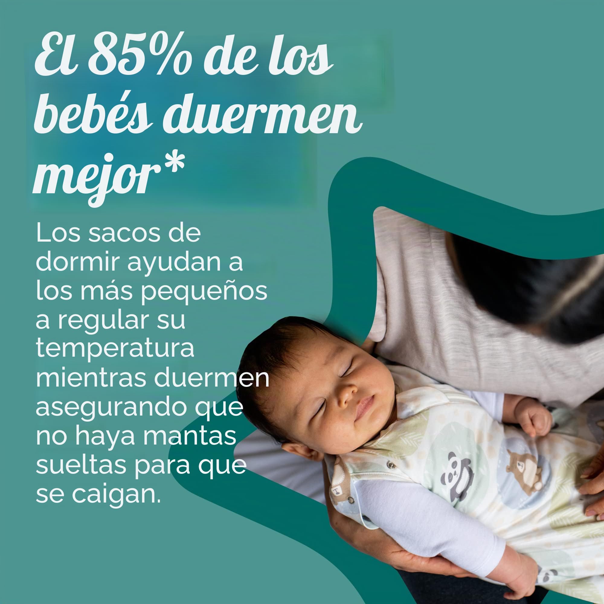 Tommee Tippee Saco de Dormir para recién Nacidos, The Original Grobag, diseño Saludable para la Cadera, Tela Suave Rica en algodón, 0-3 m, 1.0 TOG, Gris Cielo Marga