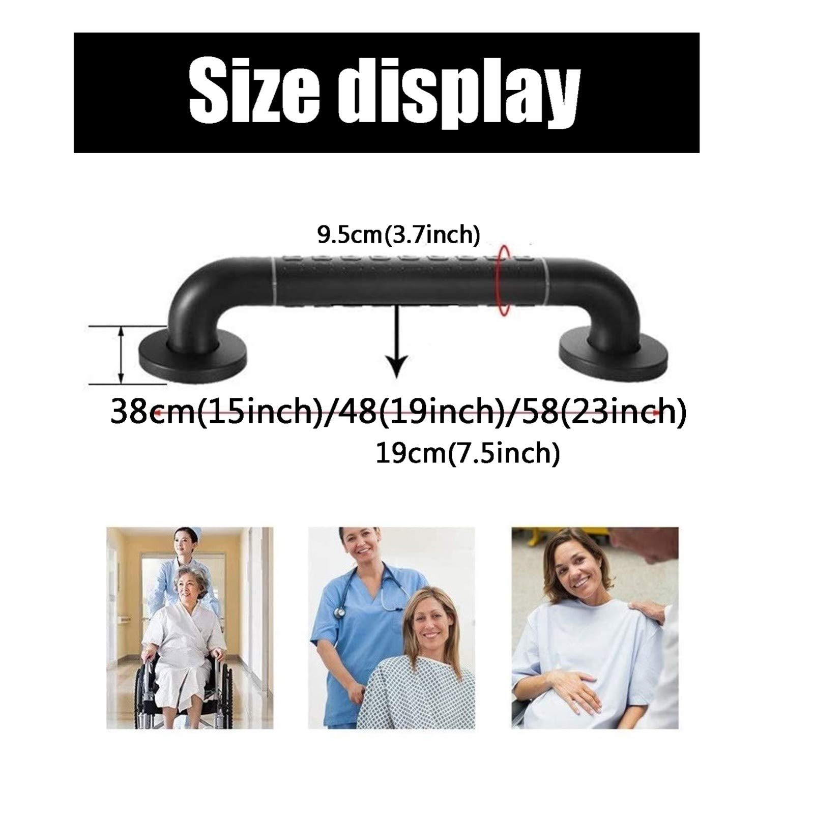 Maniglioni da bagno, maniglione da bagno antiscivolo, maniglia for doccia in acciaio inossidabile, barra di equilibrio, barra di supporto for corrimano di sicurezza, for disabili, anziani, infortuni,