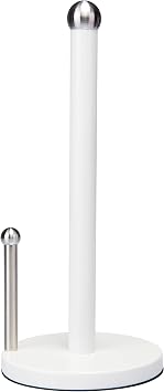 Kitchen Details Paper Towel Holder in White