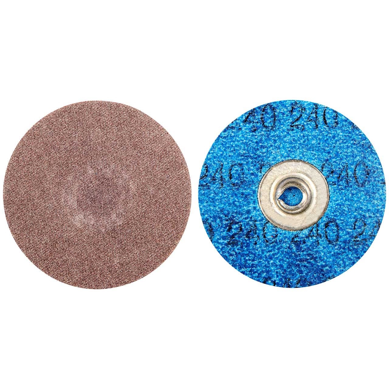 Norton 66261138137 2 in. Gemini R228 AO Very Fine Grit TS (Type II) Quick-Change Cloth Discs, 240 Grit, 100 Pack