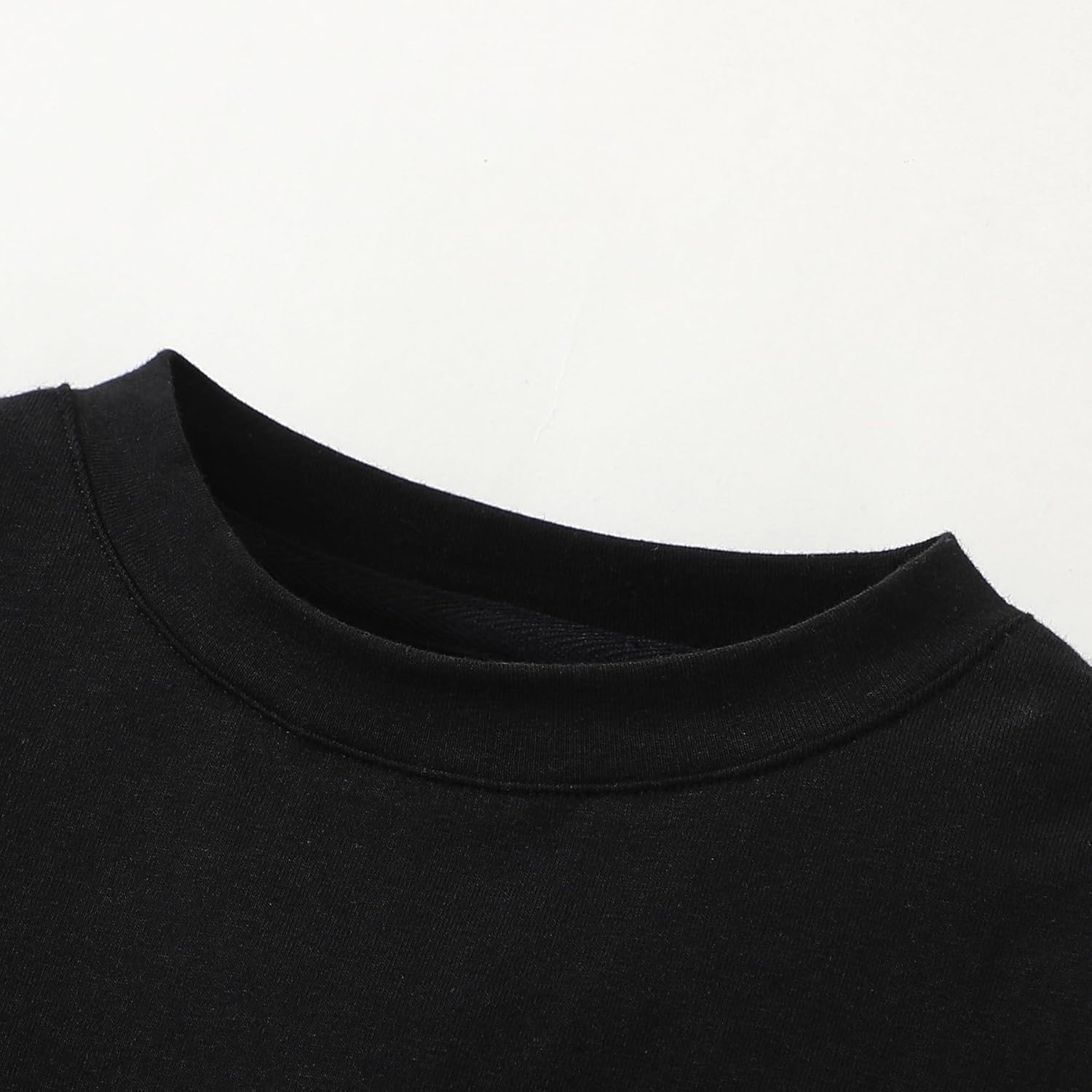 Magic Park 6M-14Y Baby Short Long Sleeve Tee Tops Toddler T-Shirt Kids Solid Color Shirts Boys Girls Casual Blouse - Image 4