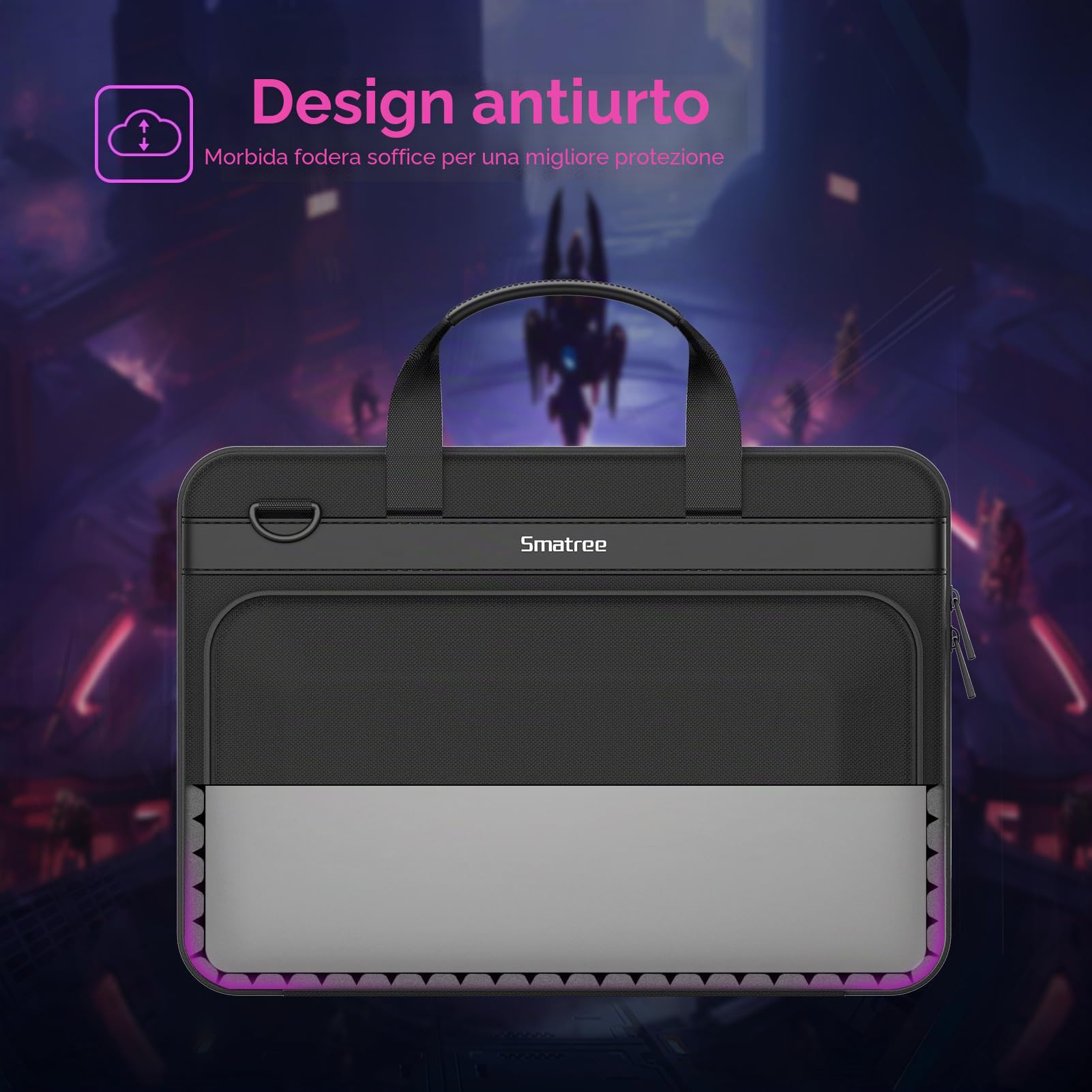 Smatree Custodia Rigida compatibile per Acer Nitro 5/Aspire 7, per ASUS ROG Strix G16/SCAR 16, per DELL m16 R2/m16/G16, per MSI Stealth 16/GF65 Thin, per HP OMEN Laptop 16 (A800)