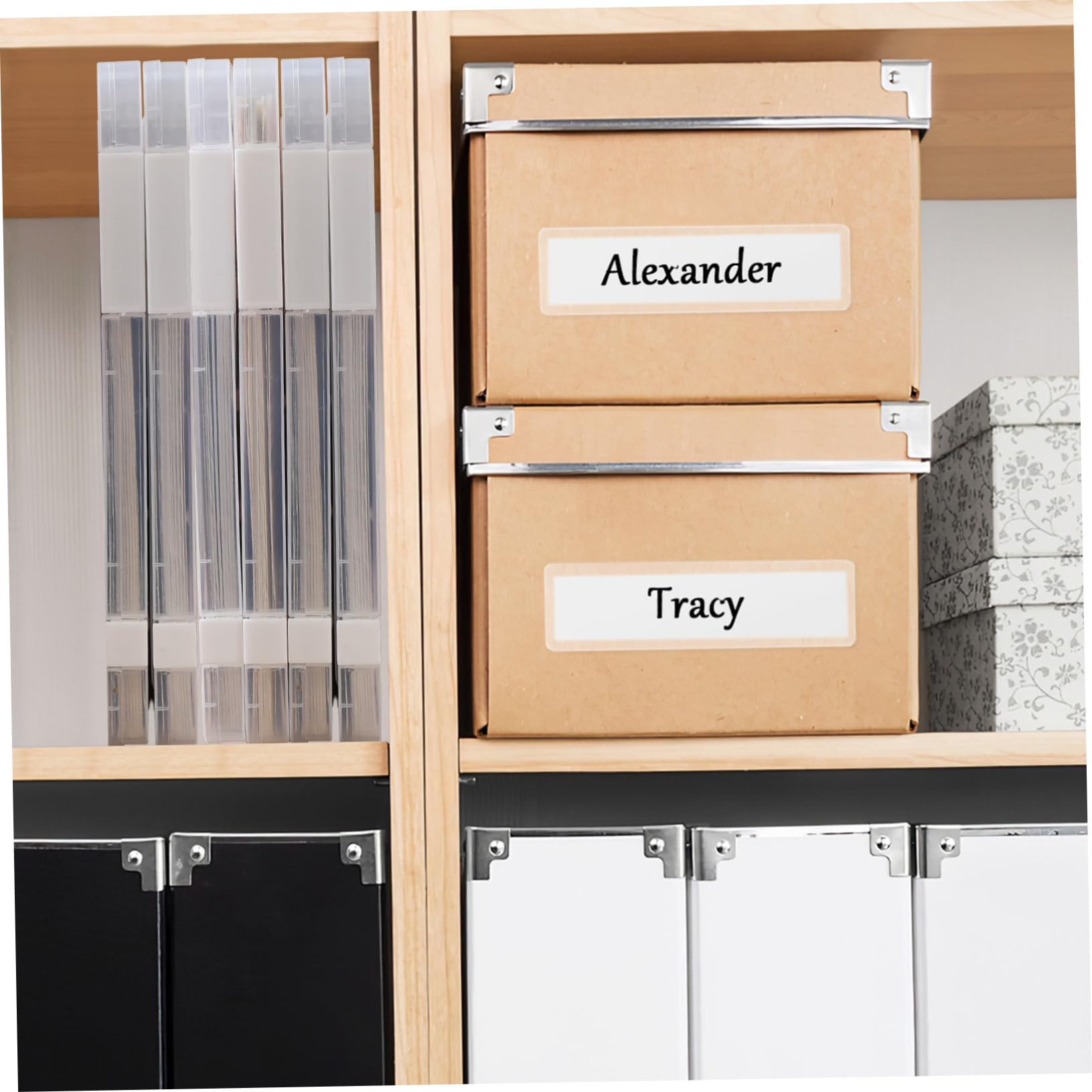 Gadpiparty 6stücke Dokumenten-organizer Aus Kunststoff Mit Deckel Transparente Aufbewahrungsboxen Für Papier Malbücher Und Bastelmaterial Für Schule Büro Und Zuhause