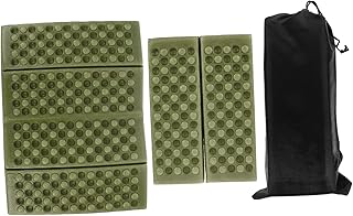 VILLCASE 2 Pçs Almofada De Espuma Dobrável Tapetes De Piquenique Ao Ar Livre Almofada De Espuma De Acampamento Ao Ar Livre Tapete De Espuma Almofada De Assento Portátil Tapete De