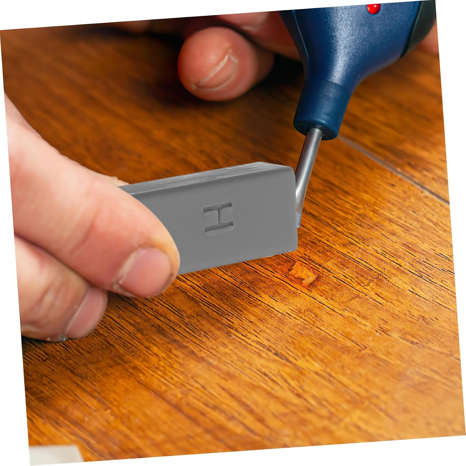 minkissy 2sets Ceramic Tile Repair Kit Wax for Scratch and Chip Fixing Hole Filler for Porcelain and Floors Easy Application Heat Tool