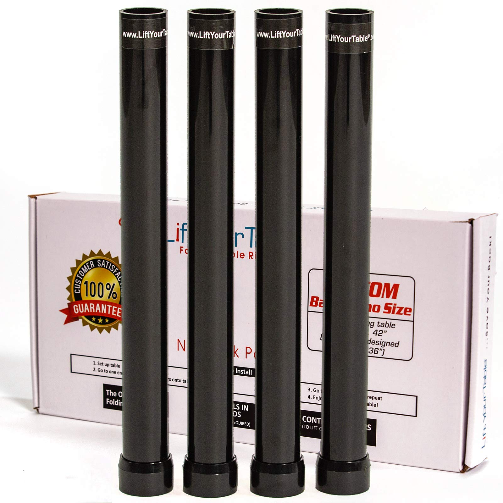 Lift Your Table Leg Extensions for Use with Wishbone/Bent Leg Folding