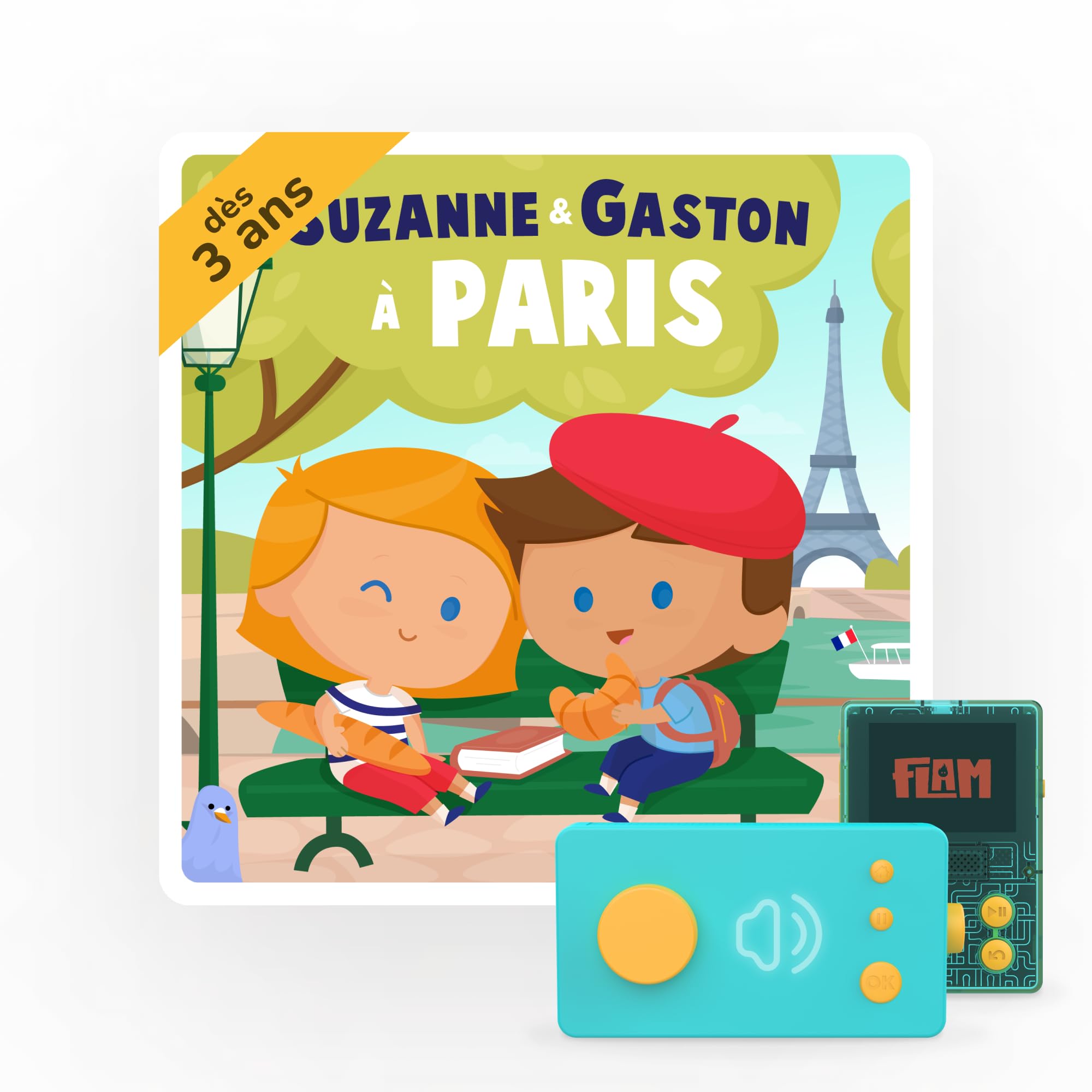 COFFRET LIVRE AUDIO - SUZANNE ET GASTON A PARIS