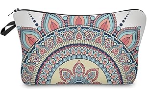 Creshion Cosmetic Bag for Women, Adorable Roomy Travel Makeup Bags Waterproof Toiletry...