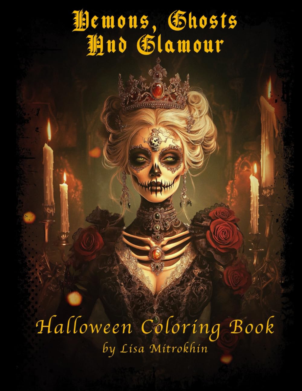 Halloween Coloring Book : livre de coloriage fantômes et démons pour adultes
