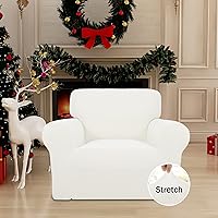 Vista 409 de Easy-Going - Funda elástica para sofá, 1 pieza, protector de muebles, suave, con parte inferior elástica, para niños, tela de jacquard de poliéster