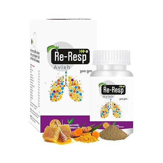 Ambic Reresp Ayurvedic Avaleh I Viral Cough, Cold & Sore Throat I Quick Relief from Nasal & Chest Congestion I Respiratory Wellness - 300GM